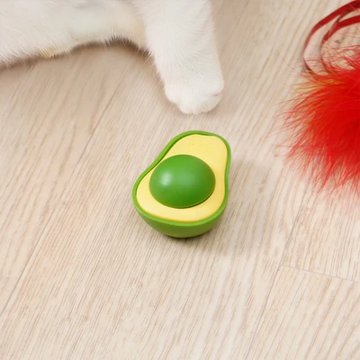 Gambar Paws N Tail Mainan Kucing Dengan Catnip Avocado - Hijau