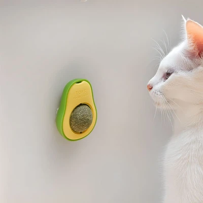 Gambar Paws N Tail Mainan Kucing Dengan Catnip Avocado - Hijau