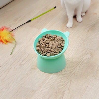 Gambar Paws N Tail Tempat Makan Hewan Elevated - Hijau