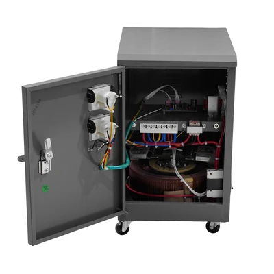 Gambar Krisbow Stabilizer Analog 10KVA 1 Phase - Abu-abu