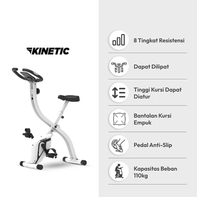 Gambar Kinetic Sepeda Statis Ns-665S - Putih