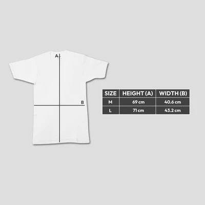 Gambar Alph Ukuran M T-Shirt Pria Basic - Putih