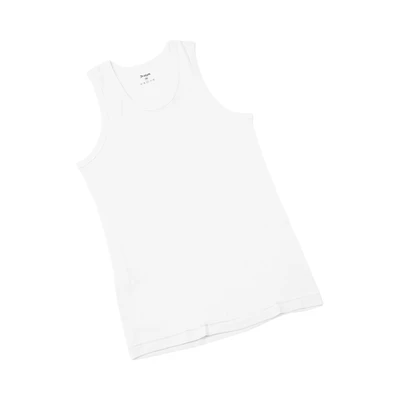 Gambar Alph Ukuran M Tank Top Pria Basic - Putih