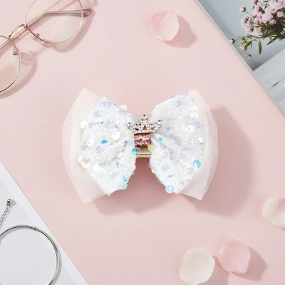Gambar Ataru Jepit Rambut Ribbon Sequin - Mix