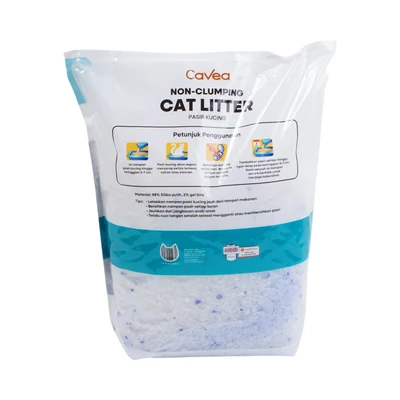 Gambar Cavea Pasir Kucing Silica Gel 10 Liter - Mix