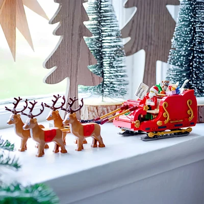 Gambar LEGO Merch Santas Sleigh 40499