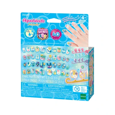 Gambar Aqua Beads Set Enfresh Stars & Unicorns Nail Refill Kit - Mix