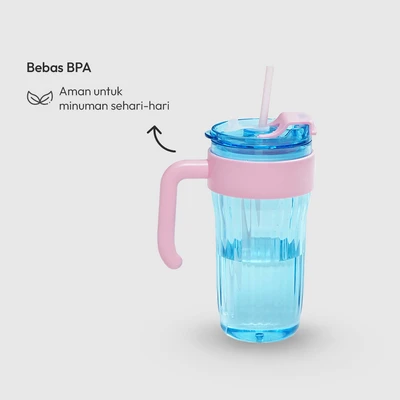 Gambar Appetite Aerin Botol Minum Plastik 800 ml - Biru