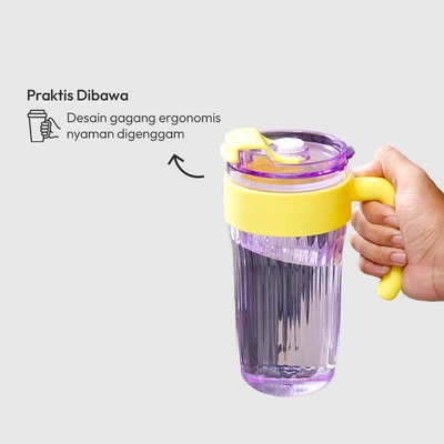 Gambar Appetite Aerin Botol Minum Plastik 800 ml - Ungu