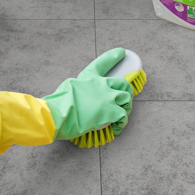 Gambar Proclean Ukuran L Sarung Tangan Panjang Latex - Hijau/Kuning