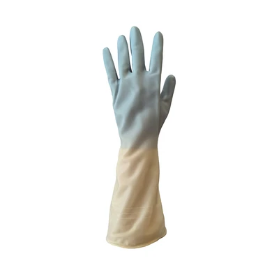 Gambar Proclean Sarung Tangan Panjang PVC Two Tone - Biru