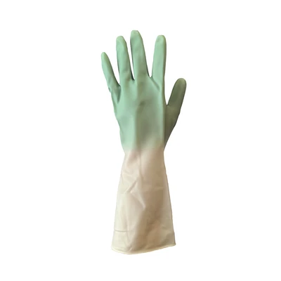Gambar Proclean Sarung Tangan Panjang PVC Two Tone - Hijau