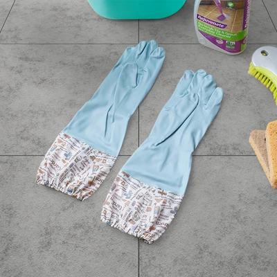 Gambar Proclean Sarung Tangan Panjang PVC - Biru