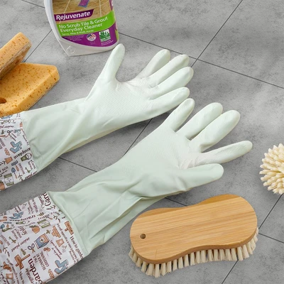 Gambar Proclean Sarung Tangan Panjang PVC - Hijau
