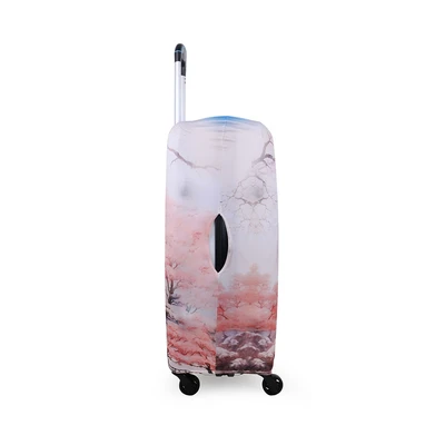 Gambar Passport Sarung Koper Pagoda Sakura Bloom Ukuran XL - Pink