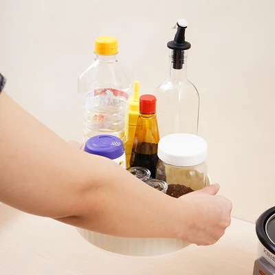 Gambar Stora Chikku Rak Dapur Putar - Krem