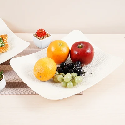 Gambar Culinart Chikku Nampan Saji Buah Set 2 pcs - Putih Ivory