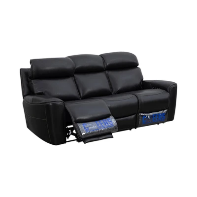 Gambar Cheers Marcelo Sofa Recliner 3 Seater - Hitam