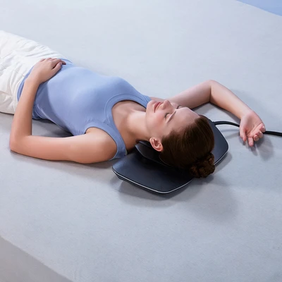 Gambar Lexata Alat Pijat Leher Elektrik Cervical Care - Hitam