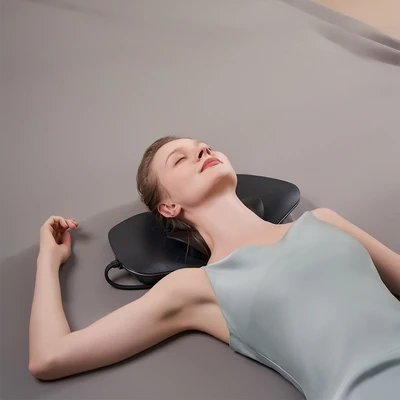 Gambar Lexata Alat Pijat Leher Elektrik Cervical Care - Hitam