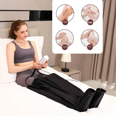 Gambar Lexata Alat Pijat Kaki Air Compression Ly - Hitam