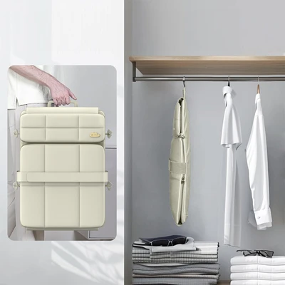 Gambar Lexata Bantalan Kursi Pijat Punggung Foldable - Putih