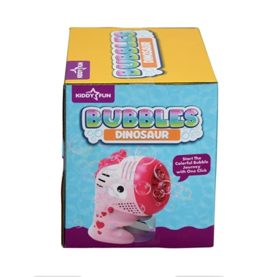 Gambar Kiddy Fun Bubbles Machine Dino - Pink