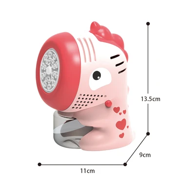 Gambar Kiddy Fun Bubbles Machine Dino - Pink