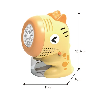 Gambar Kiddy Fun Bubbles Machine Dino - Kuning