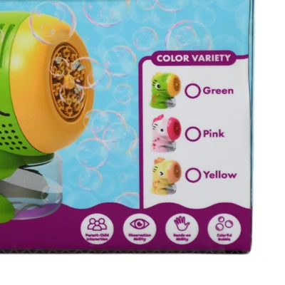Gambar Kiddy Fun Bubbles Machine Dino - Hijau