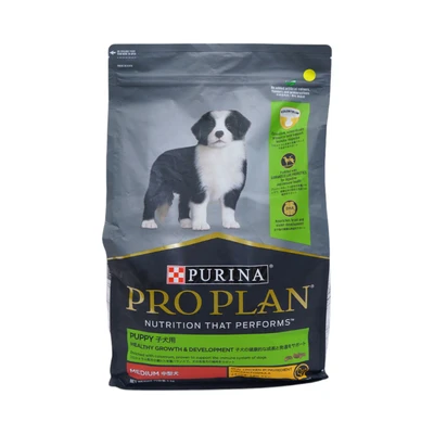 Gambar Pro Plan Makanan Anjing Kering Puppy Medium Chicken Healthy Growth 3 kg