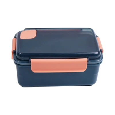 Gambar Picas Wadah Makanan Clip Lock Two Tone Set 8 pcs - Biru