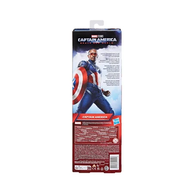 Gambar Marvel 30 Cm Action Figure Captain America Brave New World Captain America - Biru