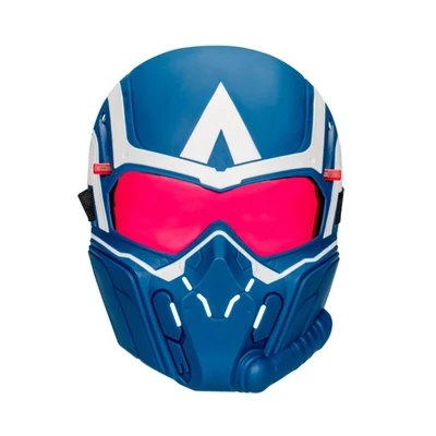 Gambar Marvel Roleplay Captain America Brave New World Cap Mask - Biru