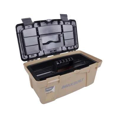 Gambar Maxbuilt 42x23x20 cm Kotak Perkakas - Krem