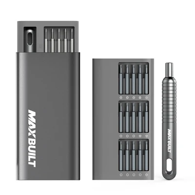 Gambar Maxbuilt Obeng Presisi Set 31 pcs - Abu-Abu