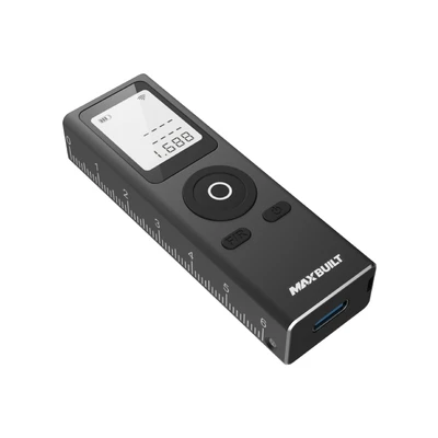 Gambar Maxbuilt 30 Mtr Alat Pengukur Jarak Laser Digital Mini - Hitam