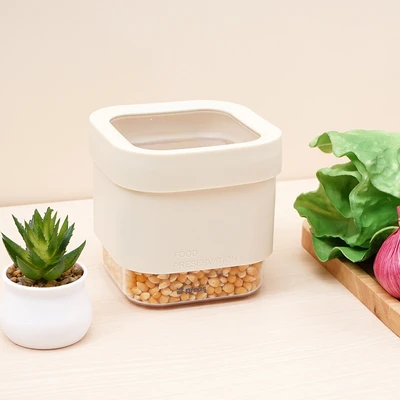Gambar Picas Exta Stoples Plastik 1.1 Liter Transparan - Putih