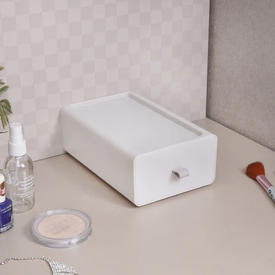 Gambar Stora Laci Penyimpanan Modular A - Putih Ivory