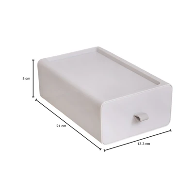 Gambar Stora Laci Penyimpanan Modular A - Putih Ivory