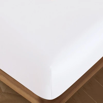 Gambar Informa 180x200 cm Seprai King Katun Fitted - Putih