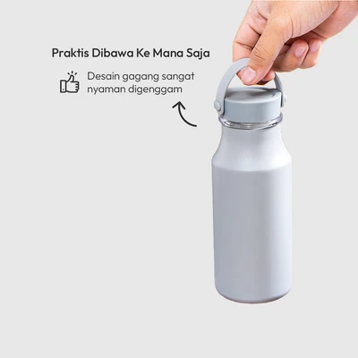 Gambar Appetite Lindsey Botol Vacuum Flask Stainless Steel 500 ml - Abu-abu
