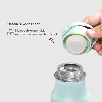 Gambar Appetite Lindsey Botol Vacuum Flask Stainless Steel 500 ml - Hijau