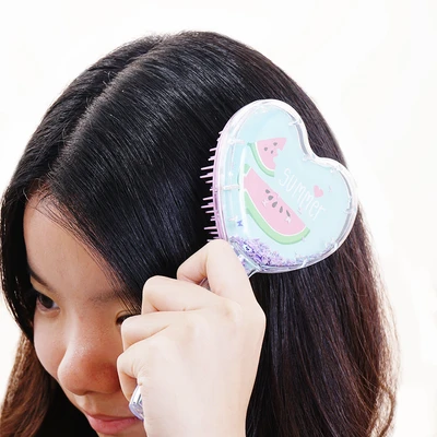 Gambar Ataru Sisir Rambut Heart Random
