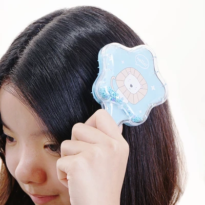 Gambar Ataru Sisir Rambut Star Glitter Animal Random
