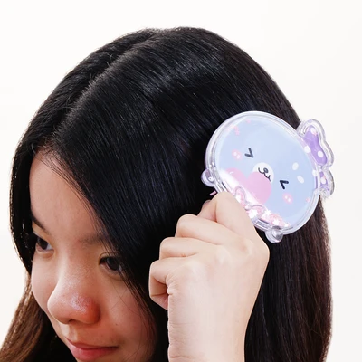 Gambar Ataru Sisir Rambut Bear Glitter Random