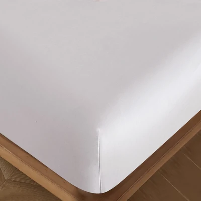 Gambar Informa 180x200 cm Seprai King Katun Fitted - Abu-Abu Warm