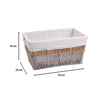 Gambar Stora Keranjang Penyimpanan 35x23x18 cm - Cokelat
