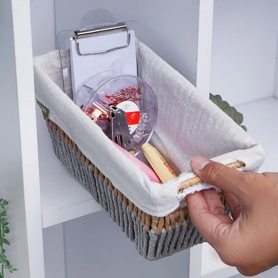 Gambar Stora Keranjang Penyimpanan 25x13x12 cm - Cokelat