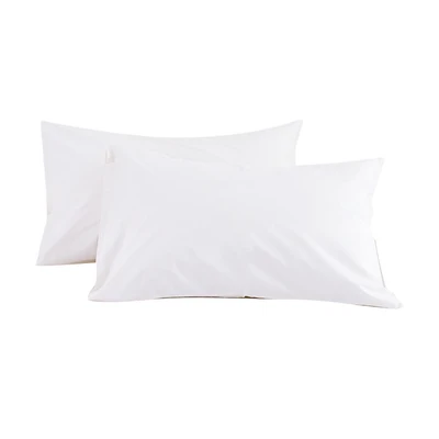 Gambar Informa 50x75 cm Set 2 Pcs Sarung Bantal Katun - Putih